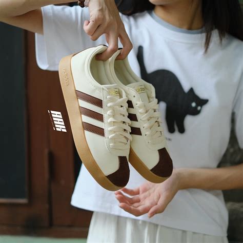 adidas vl court 2.0 damen beige|adidas vl court 2.0 da9854.